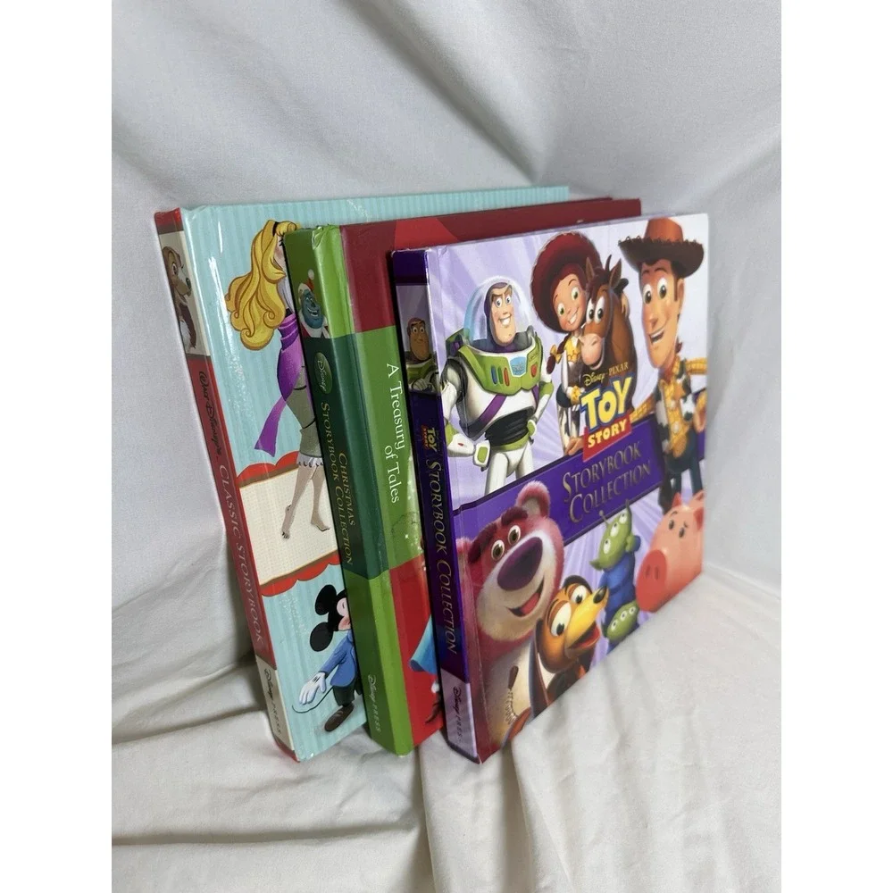 Disney Storybook Lot Toy Story Classic &‎ Christmas Hardcover Books Kids